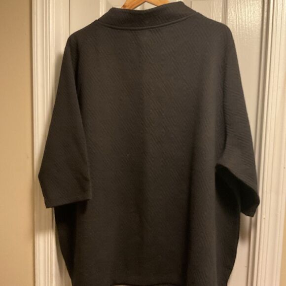 NWT Ulla Popken black top sz.US 28/30 Eur 58/60 - Picture 5 of 7